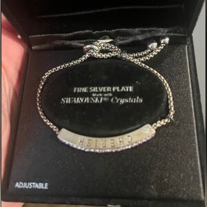 Truly Inspired Swarovski Crystals  CHERISHED FRIENDSHIP Bracelet Adjustable